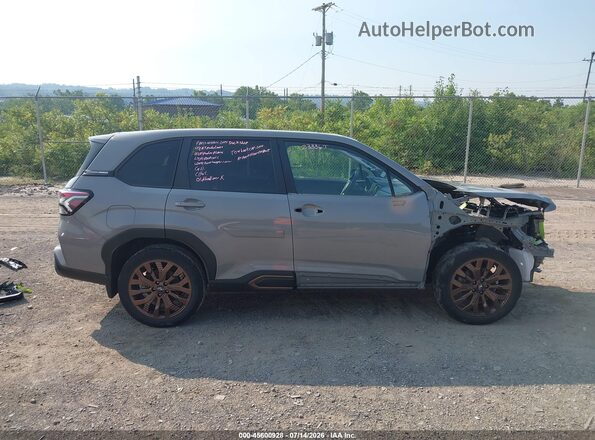 JF2SLDHC5SH492455 2025 SUBARU FORESTER Gray სალონის 360-გრადუსიანი ხედი
