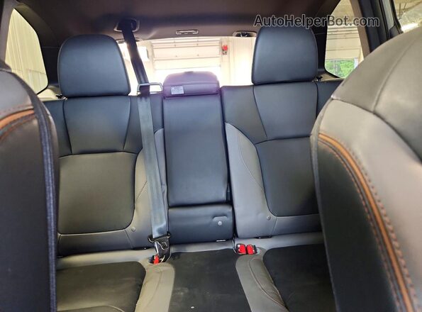 JF2SLDHC5SH598517 2025 SUBARU FORESTER Gray უკანა სავარძლების ხედი