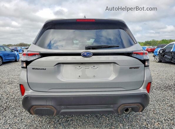 JF2SLDHC6SH541128 2025 SUBARU FORESTER Gray Вид ззаду