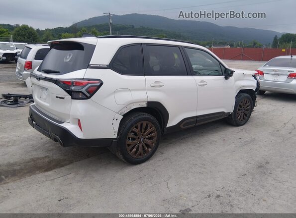 JF2SLDHC7SH580553 2025 SUBARU FORESTER White Trasero derecho