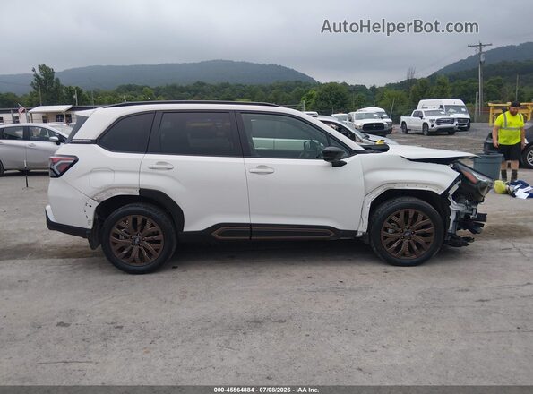 JF2SLDHC7SH580553 2025 SUBARU FORESTER White Vista interior trasera