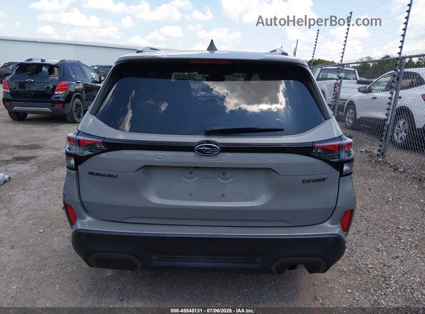 JF2SLDHC8SH425008 2025 SUBARU FORESTER Серый 
