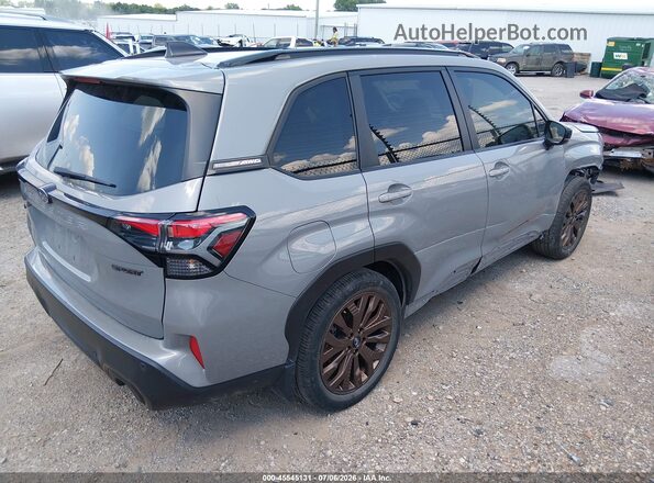 JF2SLDHC8SH425008 2025 SUBARU FORESTER Серый Задняя правая четверть