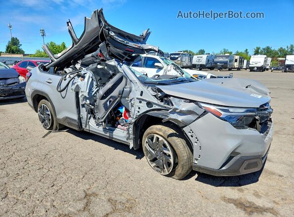 JF2SLDNCXSH458709 2025 SUBARU FORESTER Gray Delantero derecho