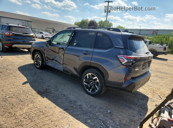 JF2SLDRC0SH435336 2025 SUBARU FORESTER Blue Trasero izquierdo