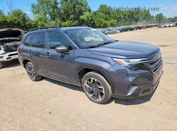 JF2SLDRC0SH435336 2025 SUBARU FORESTER Blue Delantero derecho