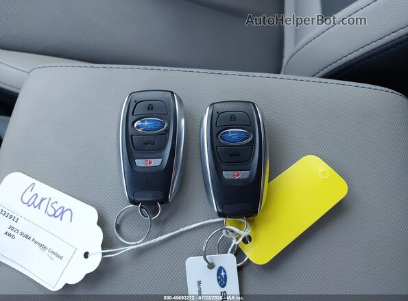 JF2SLDRC1SH411241 2025 SUBARU FORESTER Gray Առջևի վահանակի տեսք