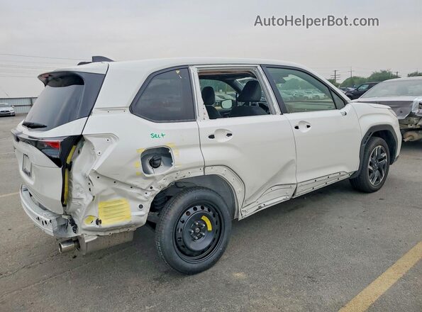 JF2SLDRC2SH459525 2025 SUBARU FORESTER White Trasero derecho