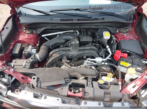 JF2SLDRC2SH522168 2025 SUBARU FORESTER Burgundy უკანა ხედი