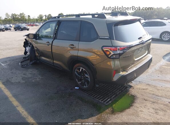 JF2SLDRC2SH606068 2025 SUBARU FORESTER Green Задня ліва чверть