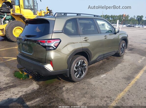 JF2SLDRC2SH606068 2025 SUBARU FORESTER Green Задня права чверть
