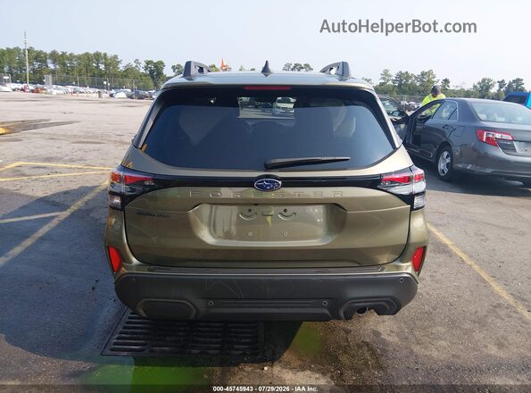 JF2SLDRC2SH606068 2025 SUBARU FORESTER Green 