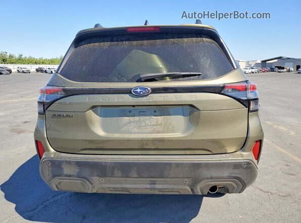 JF2SLDRC3SH493392 2025 SUBARU FORESTER Green Հետևի տեսք