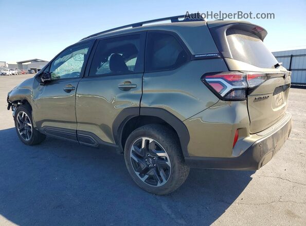 JF2SLDRC3SH493392 2025 SUBARU FORESTER Green Հետևի ձախ