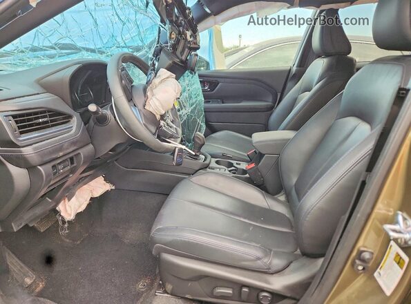 JF2SLDRC3SH493392 2025 SUBARU FORESTER Green Սալոնի դիմացի տեսք