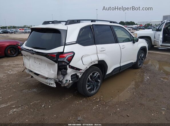 JF2SLDRC4SH465276 2025 SUBARU FORESTER White Trasero derecho