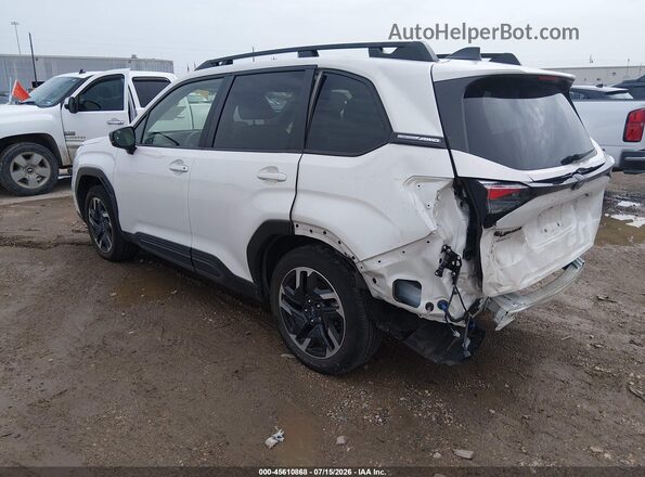 JF2SLDRC4SH465276 2025 SUBARU FORESTER White Trasero izquierdo