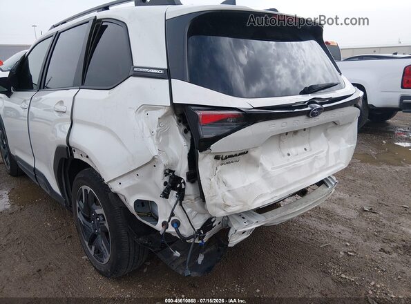 JF2SLDRC4SH465276 2025 SUBARU FORESTER White Vista frontal