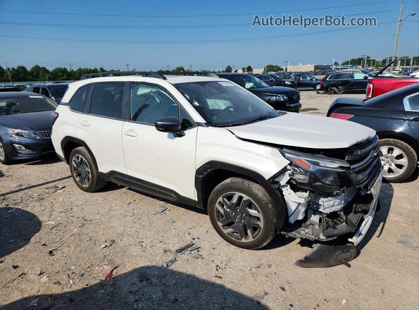JF2SLDRC4SH542888 2025 SUBARU FORESTER White Front right