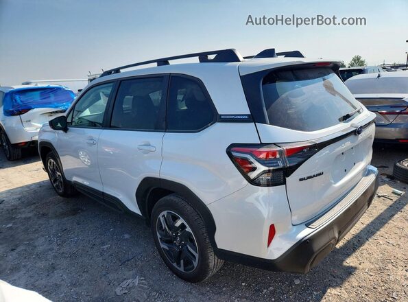 JF2SLDRC4SH542888 2025 SUBARU FORESTER White Rear left