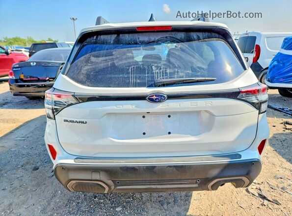 JF2SLDRC4SH542888 2025 SUBARU FORESTER White Rear view
