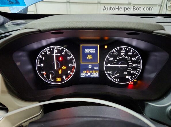 JF2SLDRC9SH495471 2025 SUBARU FORESTER Blue Widok zestawu wskaźników