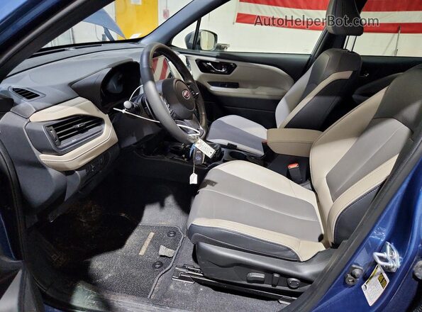 JF2SLDRC9SH495471 2025 SUBARU FORESTER Blue Widok wnętrza z przodu