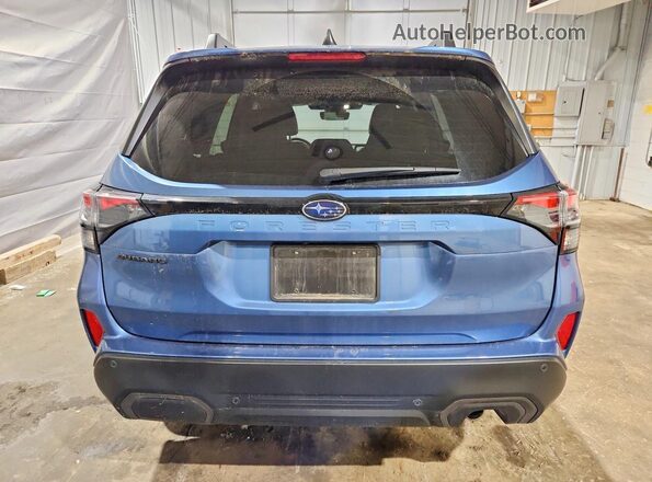 JF2SLDRC9SH495471 2025 SUBARU FORESTER Blue Widok z tyłu