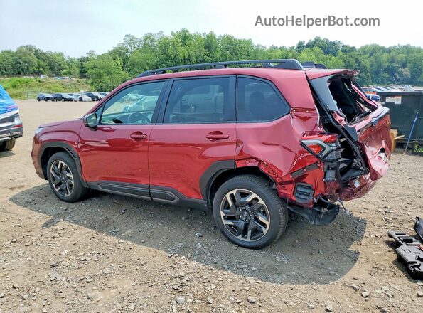 JF2SLDRC9SH601689 2025 SUBARU FORESTER Burgundy Задня ліва чверть