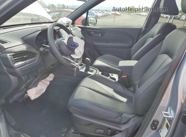 JF2SLDRCXSH511385 2025 SUBARU FORESTER Silver Vista interior delantera