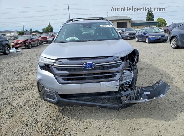 JF2SLDRCXSH511385 2025 SUBARU FORESTER Silver Vista frontal