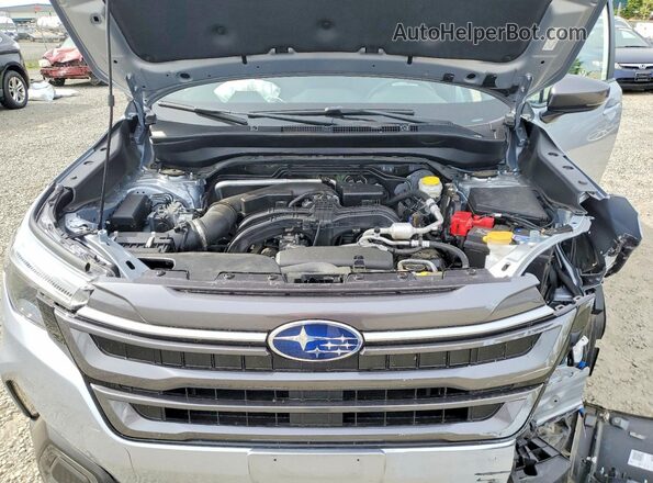 JF2SLDRCXSH511385 2025 SUBARU FORESTER Silver Vista del compartimento del motor