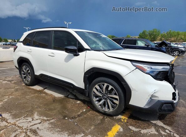 JF2SLDTC1SH501255 2025 SUBARU FORESTER White Przód prawy