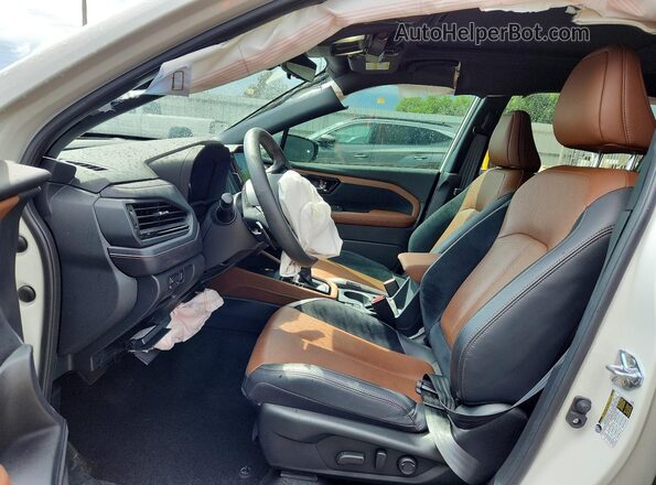 JF2SLDTC1SH501255 2025 SUBARU FORESTER White Widok wnętrza z przodu