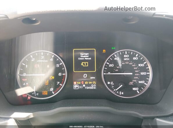 JF2SLDTC1SH581687 2025 SUBARU FORESTER Gray უკანა სავარძლების ხედი
