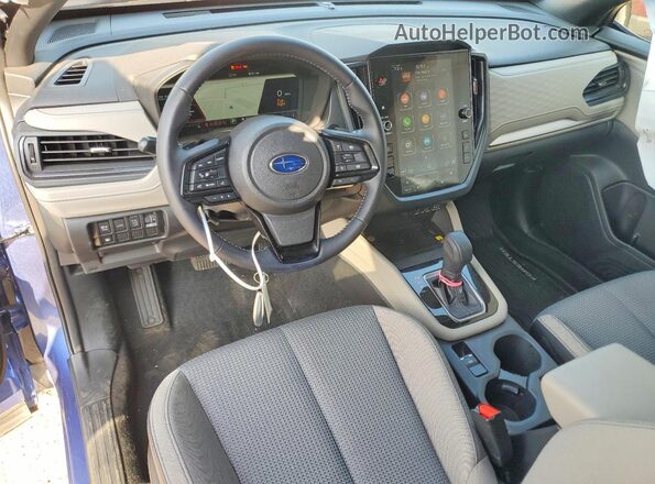 JF2SLSED3SH450853 2025 SUBARU FORESTER Blue Առջևի վահանակի տեսք