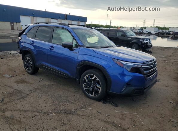 JF2SLSED3SH450853 2025 SUBARU FORESTER Blue Առջևի աջ