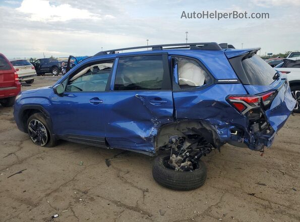 JF2SLSED3SH450853 2025 SUBARU FORESTER Blue Հետևի ձախ