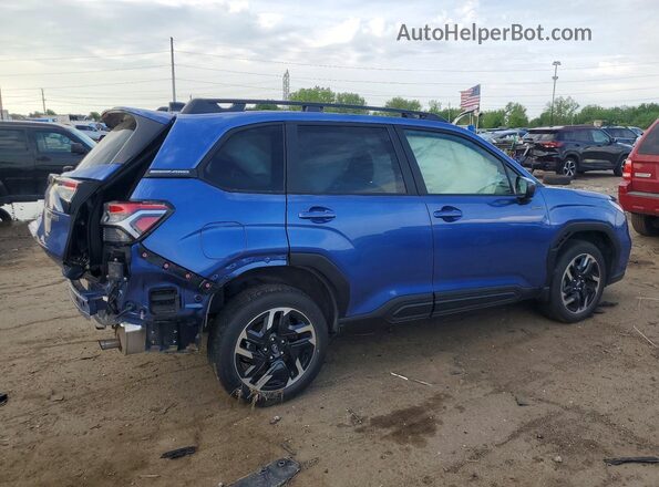 JF2SLSED3SH450853 2025 SUBARU FORESTER Blue Հետևի աջ