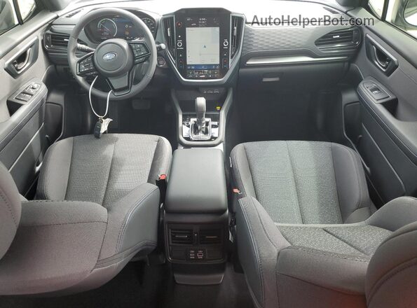 JF2SLSED6SH419418 2025 SUBARU FORESTER Белый Вид панели приборов