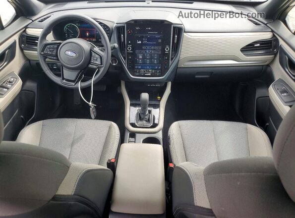 JF2SLSED7SH407987 2025 SUBARU FORESTER White Vista del salpicadero