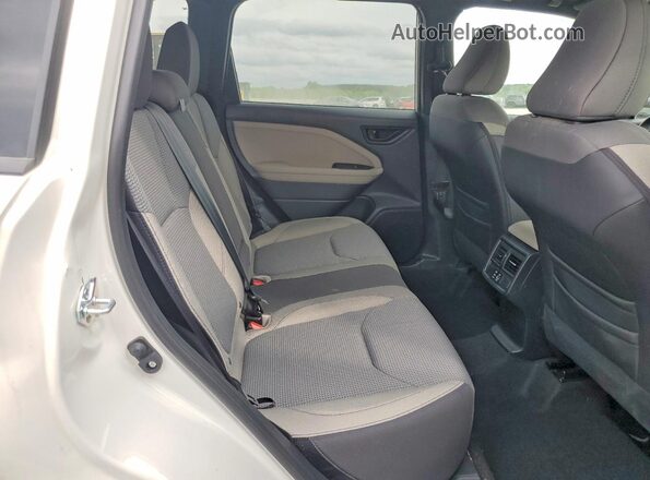 JF2SLSED7SH407987 2025 SUBARU FORESTER White Vista interior trasera