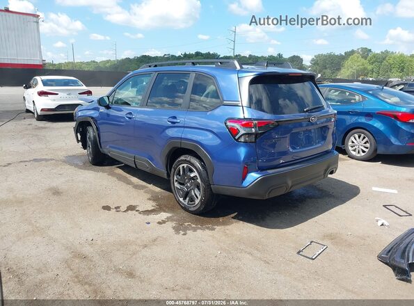 JF2SLSED7SH435918 2025 SUBARU FORESTER Blue Задня ліва чверть