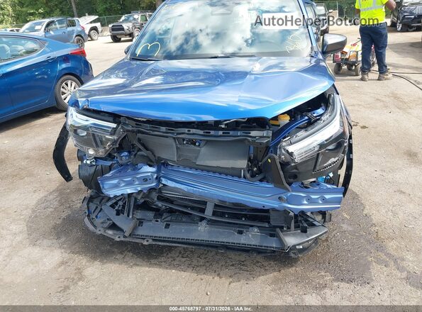 JF2SLSED7SH435918 2025 SUBARU FORESTER Blue Вид спереду