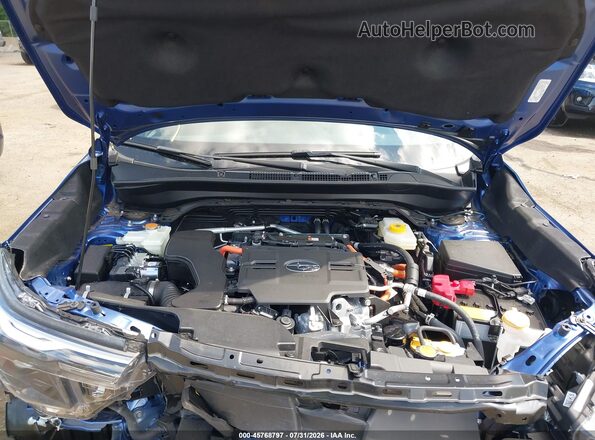 JF2SLSED7SH435918 2025 SUBARU FORESTER Blue Вид ззаду