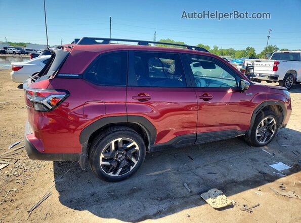 JF2SLSED8SH456311 2025 SUBARU FORESTER Red Задня права чверть