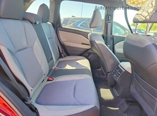 JF2SLSED8SH456311 2025 SUBARU FORESTER Red Вид задньої частини салону