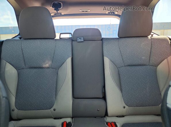 JF2SLSED8SH456311 2025 SUBARU FORESTER Red Вид задніх сидінь