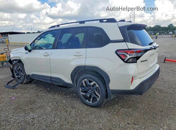 JF2SLSED9SH454874 2025 SUBARU FORESTER White Trasero izquierdo