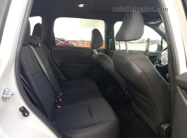 JF2SLSED9SH454874 2025 SUBARU FORESTER White Vista de los asientos traseros
